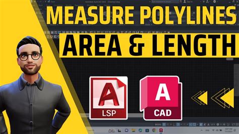 How to Measure the polyline area and length in one click in AutoCAD .